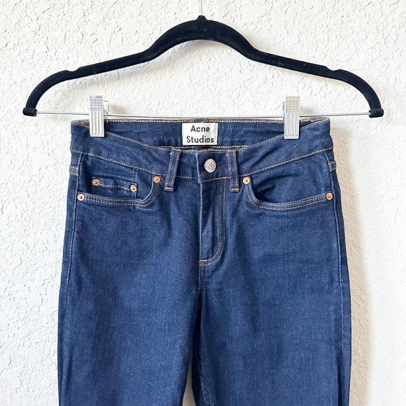 Acne Studios Skin 5 Raw Rinse Jeans - Picture 4 of 11